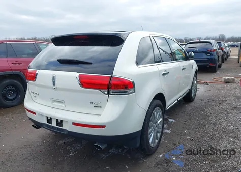 2012 Lincoln Mkx z USA, uszkodzony, nr VIN 2LMDJ8JKXCBL04503